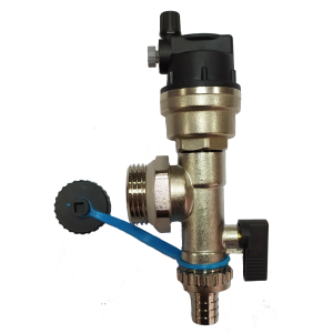 Розповітрювач зі зливним клапаном (синя смужка), Tervix 549020 