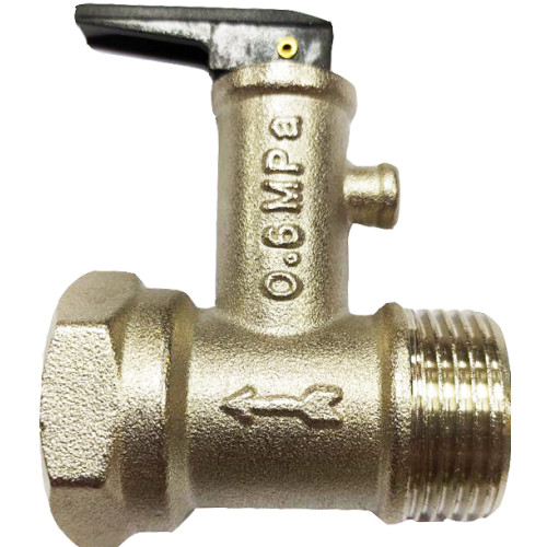 Предохранительный клапан для бойлера с обратным клапаном 3/4" 6 бар Tervix Pro Line Volcano