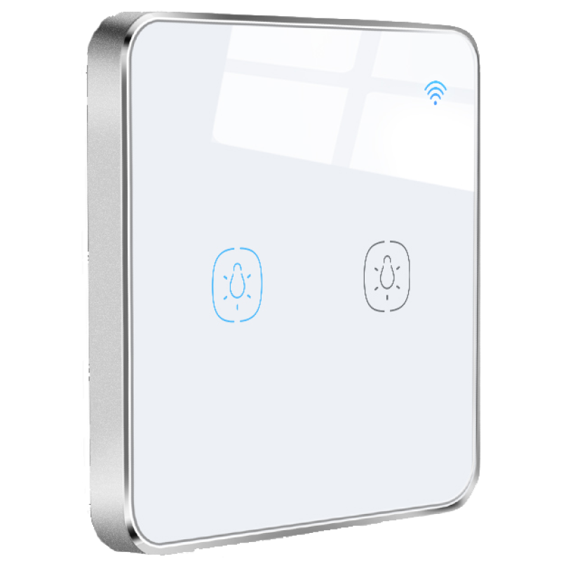 433131 Розумний сенсорний вимикач Tervix Pro Line ZigBee Touch Switch (2 клавіші), без нуля