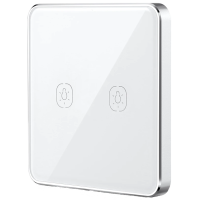 433031 Розумна сенсорна кнопка-вимикач Tervix Pro Line ZigBee Touch Switch (2 клавіші), на батар.