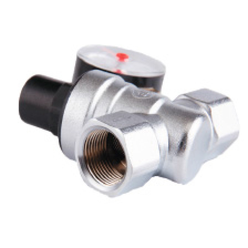 Редуктор тиску 10 бар Tervix Pro Line 1/2" з манометром