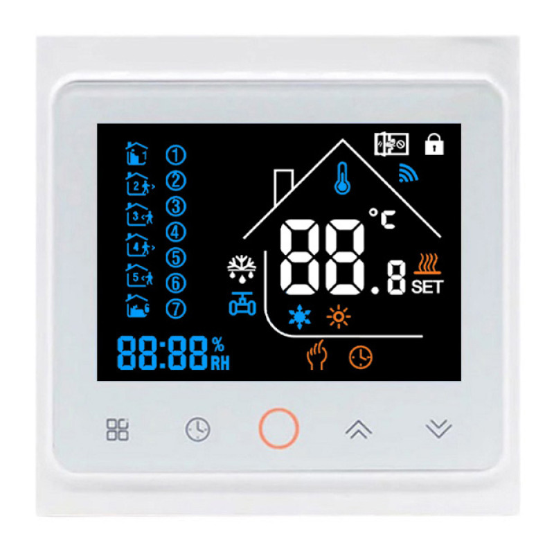 Термостат WiFi Tervix Pro Line 114131 для теплого пола, датчик 3м