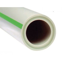 Поліпропіленова труба PN 20 D 63 ASG Plast PP-RCT FASER HOT армована скловолокном