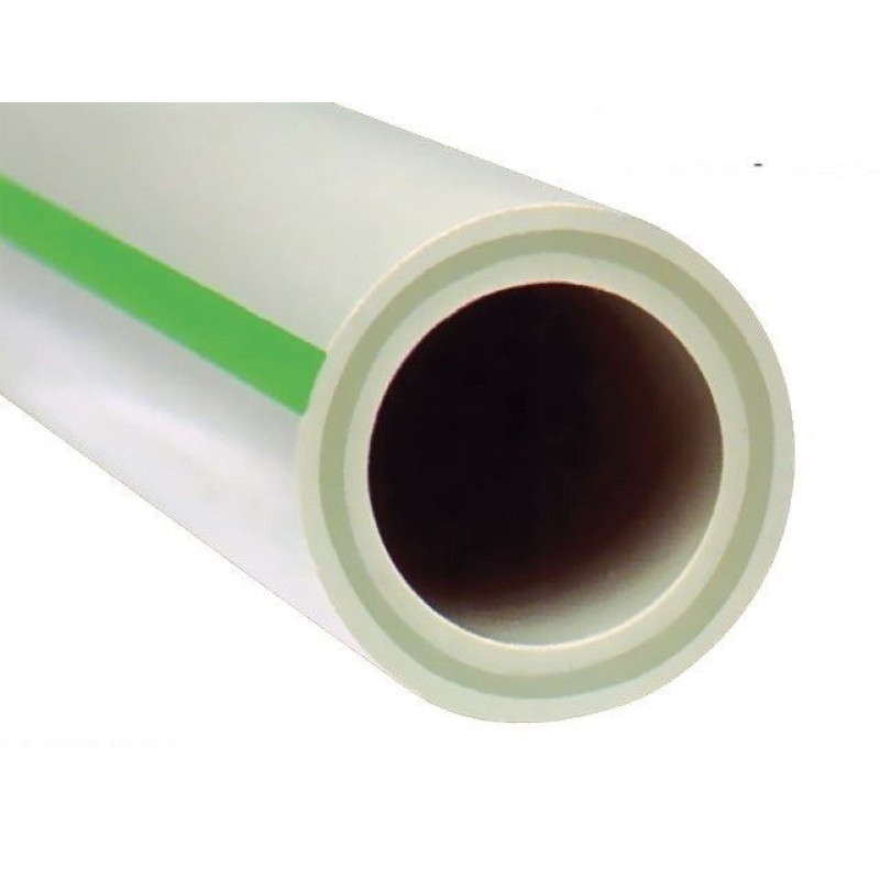 Поліпропіленова труба PN 20 D 90 ASG Plast PP-RCT FASER HOT армована скловолокном