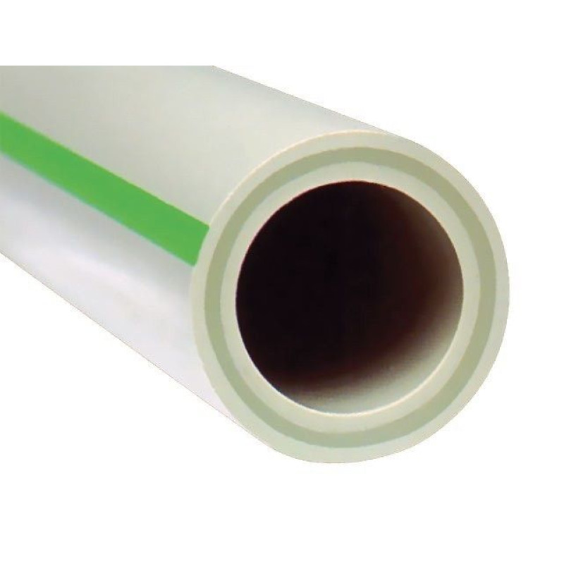 Поліпропіленова труба PN 20 D 25 ASG Plast PP-RCT FASER HOT армована скловолокном