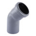 Коліно VSplast 50x45° для внутрішньої каналізації  