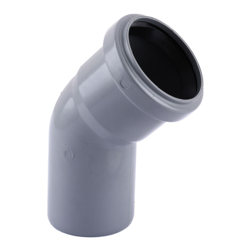 Коліно VSplast 50x45° для внутрішньої каналізації  