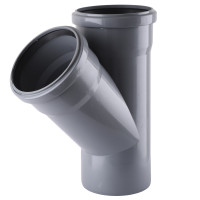 Трійник VSplast 110х110х45° для внутрішньої каналізації 