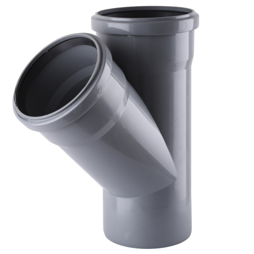 Трійник VSplast 110х110х45° для внутрішньої каналізації 