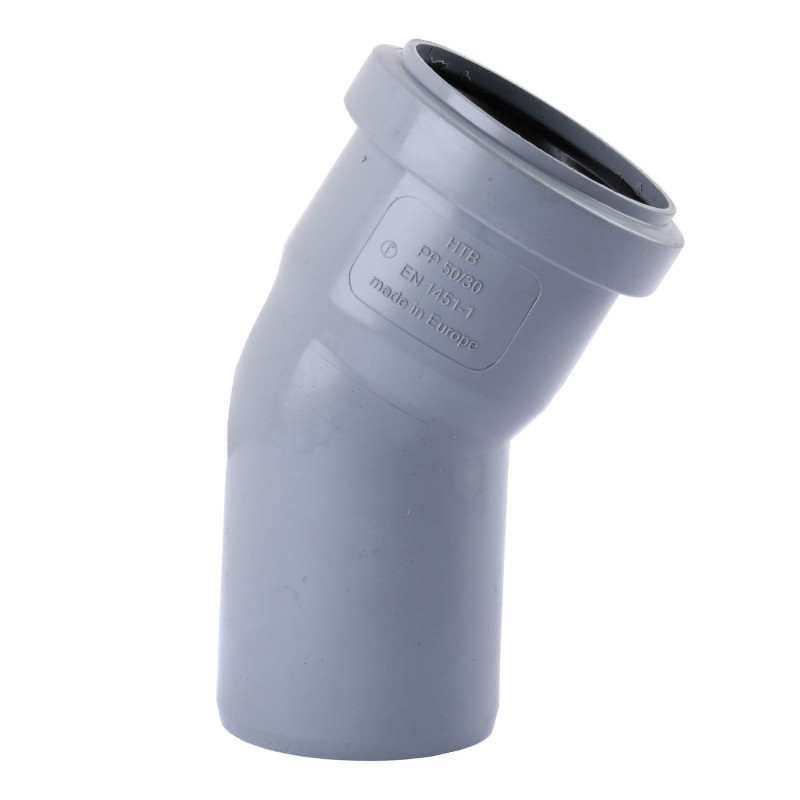 Колено VSplast 50x30° для внутренней канализации