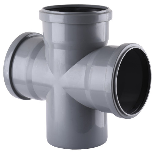 Хрестовина VSplast 110х110х110х90° для внутрішньої каналізації 
