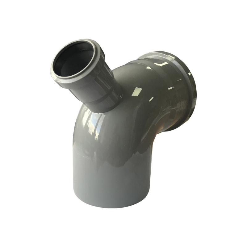 Відведення  VSplast 110x90° ( 50х67° ) для внутрішньої каналізації   