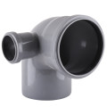 Відведення VSplast 110х50x90° (лiве) для внутрішньої каналізації  