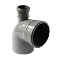 Отвод VSplast 110x90° (50мм вертикальный) для внутренней канализации 