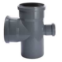 Хрестовина VSplast 110х110х50х90° для внутрішньої каналізації    