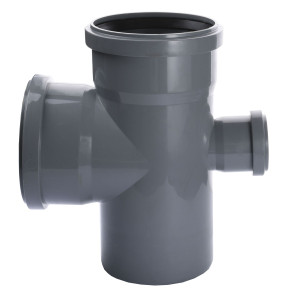 Хрестовина VSplast 110х110х50х90° для внутрішньої каналізації    