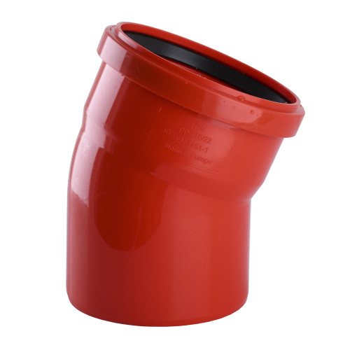 Колено VSplast 110x22° для внешней канализации