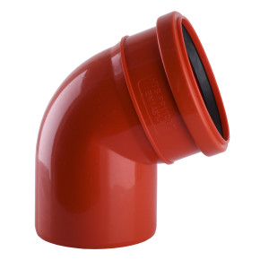 Коліно VSplast 110x67° для зовнішньої каналізації   
