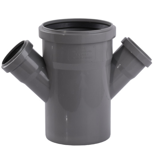 Хрестовина VSplast 110х50х50х45° для внутрішньої каналізації Хрестовина VSplast 110х50х50х45° для внутрішньої каналізації