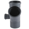 Хрестовина VSplast  110х110х45° (50х90° ліва)  для внутрішньої каналізації    