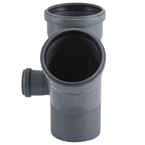 Хрестовина VSplast  110х110х45° (50х90° ліва)  для внутрішньої каналізації    