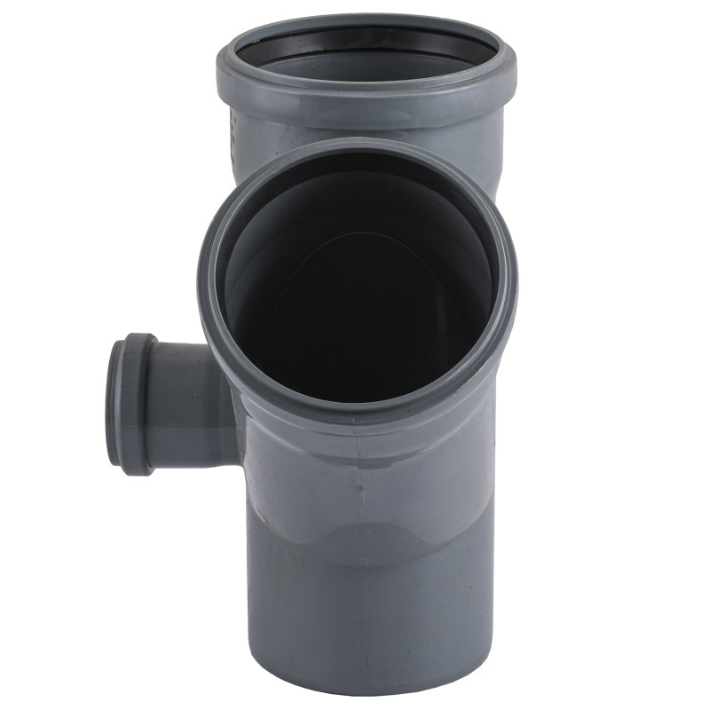 Хрестовина VSplast  110х110х45° (50х90° ліва)  для внутрішньої каналізації    
