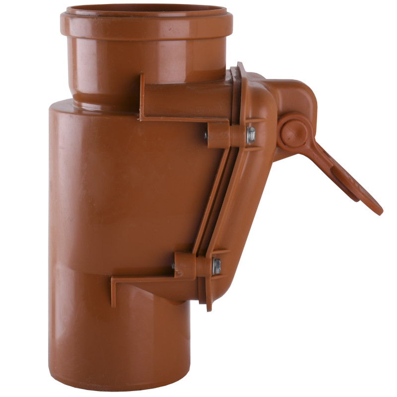 Зворотній клапан VSplast 110 для зовнішньої каналізації  