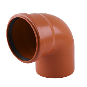 Колено VSplast 200x90° для наружной канализации.