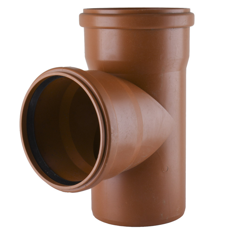 Трійник VSplast 160х160х90° для зовнішньої каналізації   