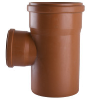 Тройник VSplast 160х110х90° для наружной канализации 