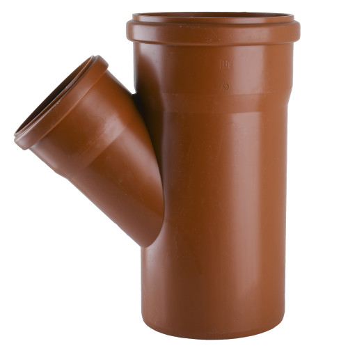 Тройник VSplast 160х110х45° для наружной канализации 