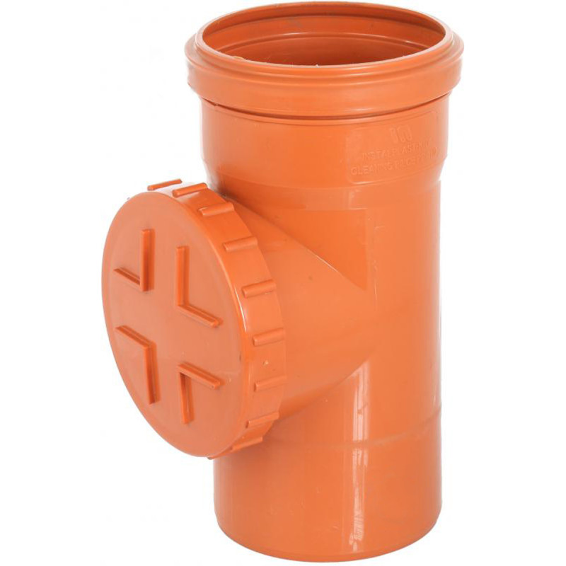 Ревізія VSplast 110мм для зовнішньої каналізації  
