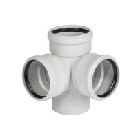 Крестовина двухплоскостная 87° Ostendorf Skolan 110/110/110 мм (335910)