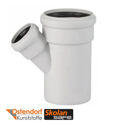 Трійник 45° Ostendorf Skolan 110/58 мм (335220)