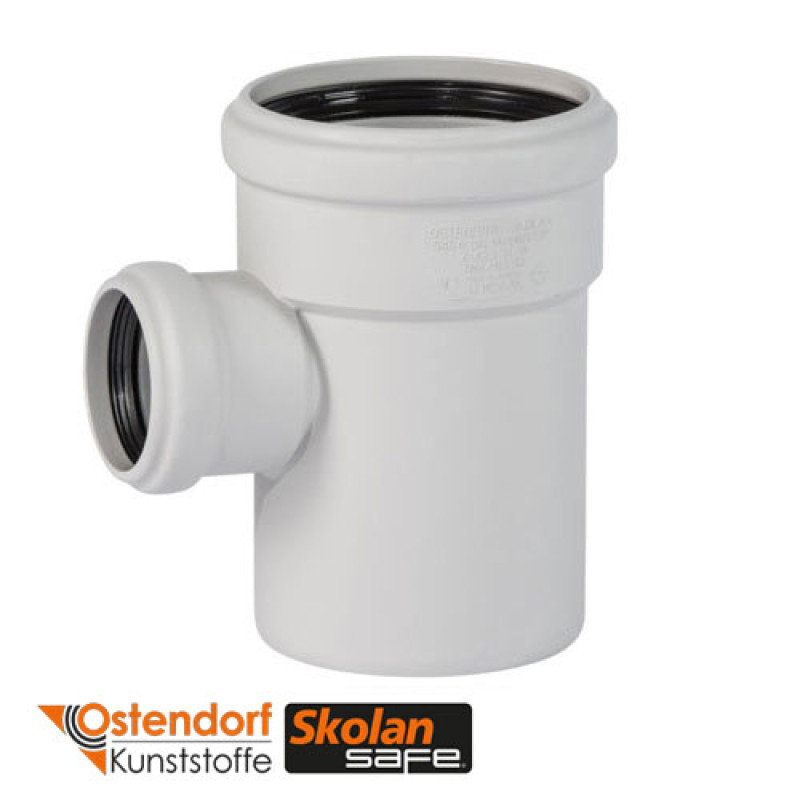 Трійник 87° Ostendorf Skolan 110/58 мм (335420)