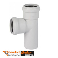 Трійник Ostendorf Skolan 87° 58/58 мм (332400)