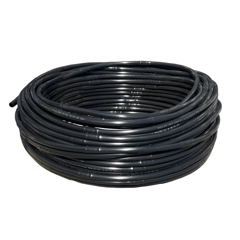 Трубка крапельна EKO-MT 16*1,0 mm 2.1 LT/H 25cm 3.0 bar (200м, Польща)