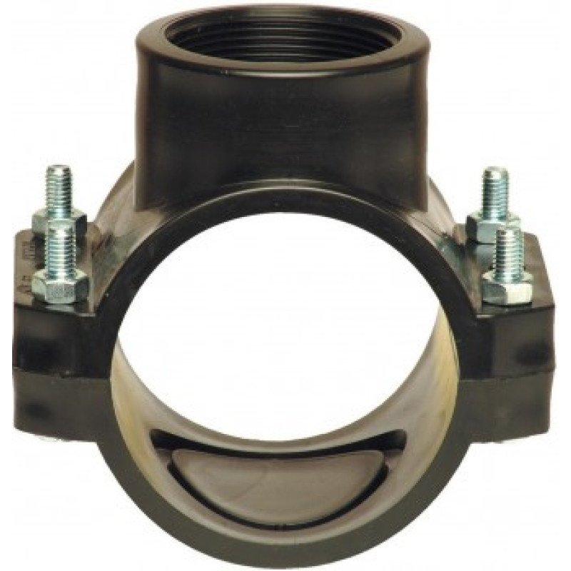 Хомут Unidelta Ø 63 x 1/2" PN10 PP-B внутрішнє різьблення