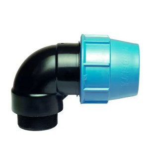 Колено Unidelta Ø32 x 1/2" PN16  PP-B наружная резьба