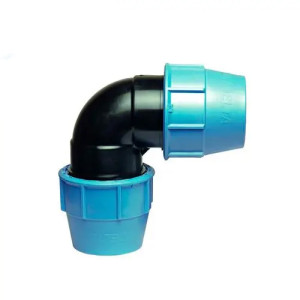 Коліно Unidelta Ø110 x110 PN16  PP-B зовнішнє різьблення