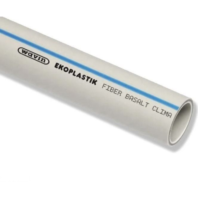 Труба поліпропілен Fiber Basalt Clima 50 WAVIN Ekoplastik