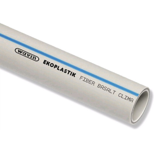 Труба полипропилен Fiber Basalt Clima 20 WAVIN Ekoplastik