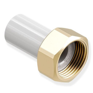 Горло Wavin Ekoplastik PPR 32x1 1/4" SHM03240XX  з накидною гайкою 