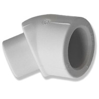 Коліно Wavin Ekoplastik PPR 45° 20 мм SKO12045XX (внутрішнє/зовнішнє) 