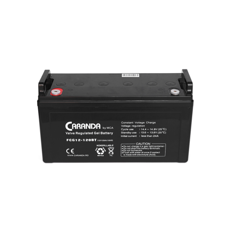 Акумулятор гелевий 120 Ah MCA FCG12-120BT GEL 12V