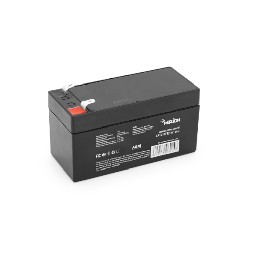 Акумуляторна батарея AGM MERLION GP1213F1, Black, 12V 1.3 Ah Акумуляторна батарея AGM MERLION GP1213F1, Black, 12V 1.3 Ah
