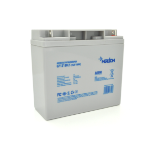 Акумуляторна батарея AGM MERLION GP12180L5, Grey, 12V 18 Ah