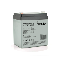 Акумуляторна батарея AGM MERLION GP1250F1, White/Black, 12V 5 Ah