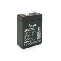 Акумуляторна батарея AGM MERLION GP628F1, 6V 2.8 Ah