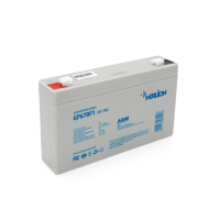 Акумуляторна батарея AGM MERLION GP670F1, Grey, 6V 7 Ah